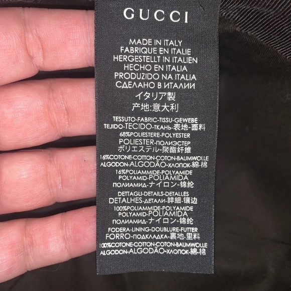 Authentic Vintage Gucci Baseball Cap. Lightly Worn, Great Condition. Size L - Picture 6 of 6